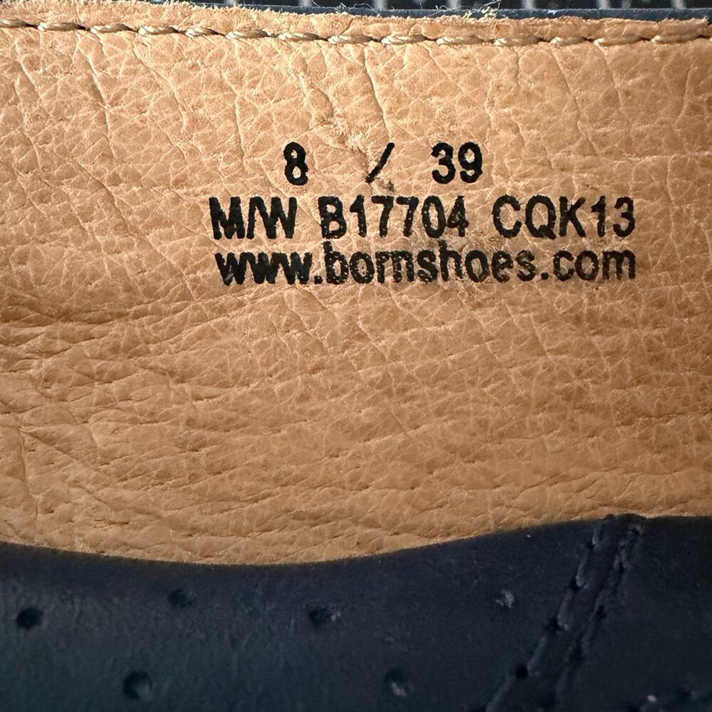 Born Lilly Flats in Navy Blue - Picture 5 of 6